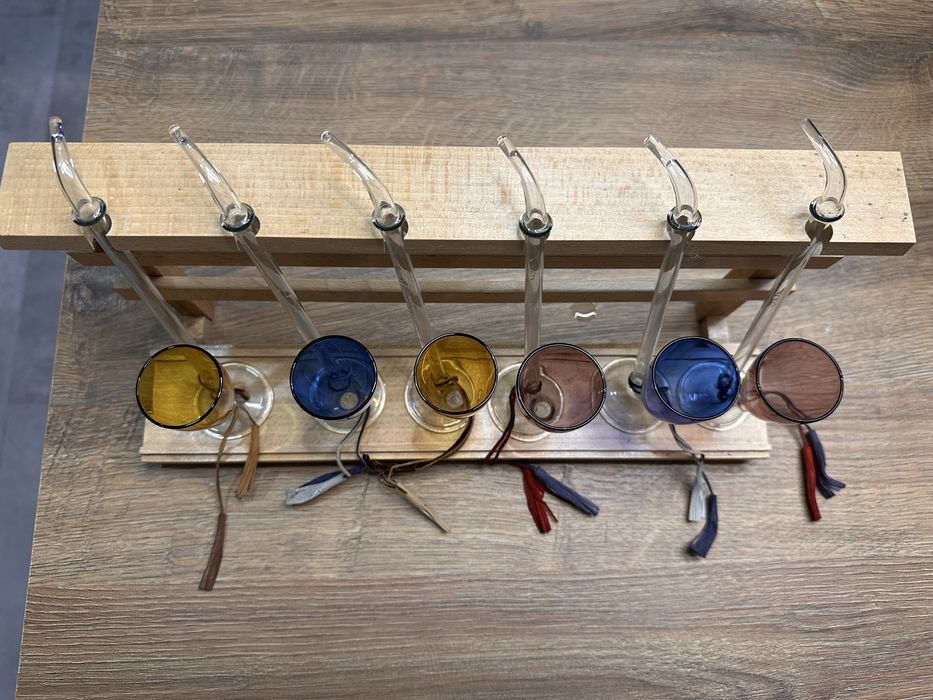 Vand set pahare din DDR de snaps/shot  (arta ,decor,vintage)