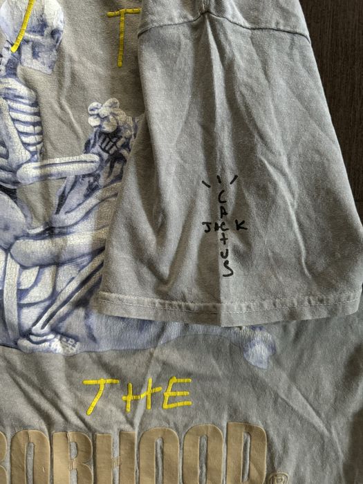 Travis scott Cactus Jack Neighborhood тениска