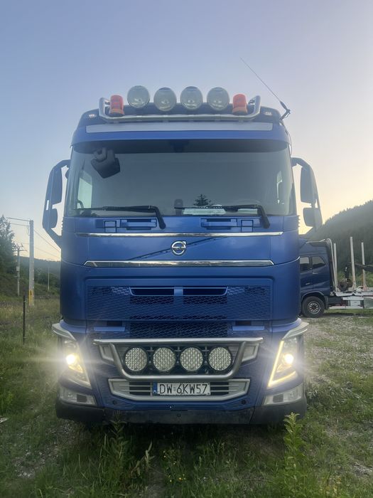 VOLVO FH13 Macara Epsilon M110 transport forestier lemn bustean