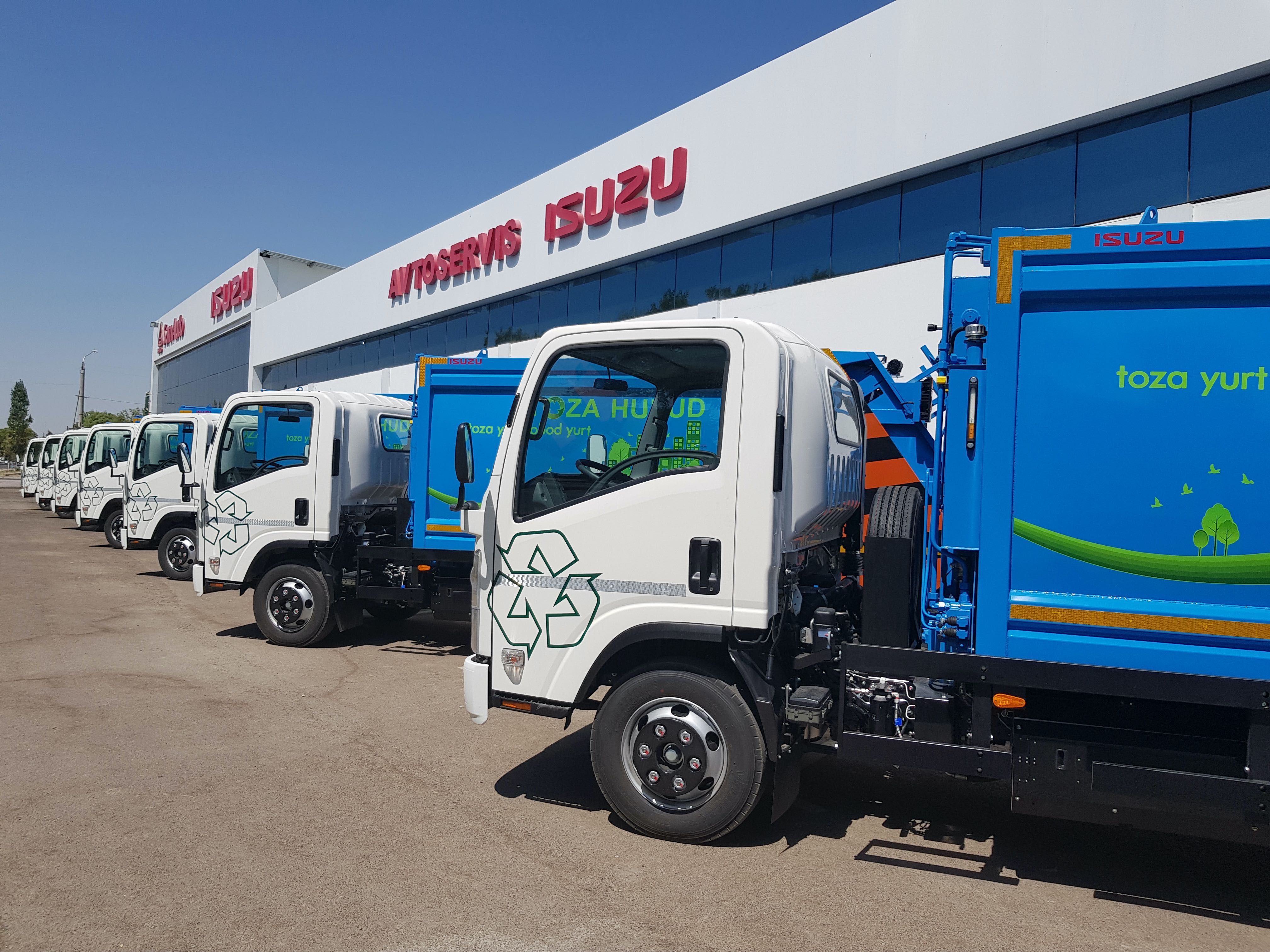 Самосвал Isuzu NPR 82L CNG с кондиционером