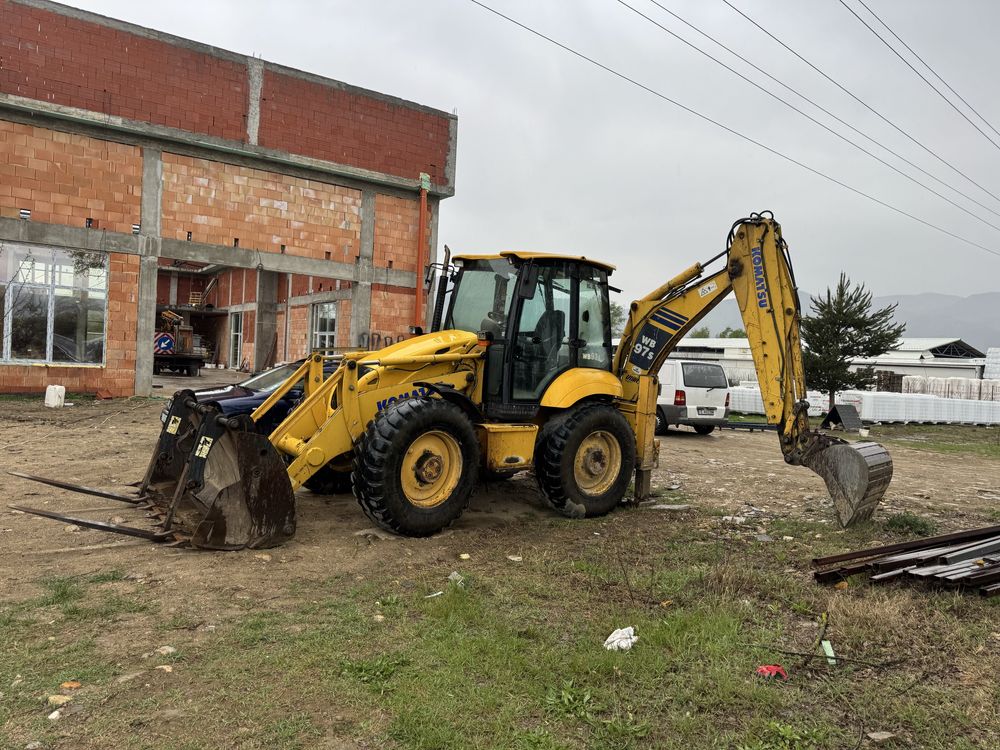 Komatsu WB97s Комбиниран Багер