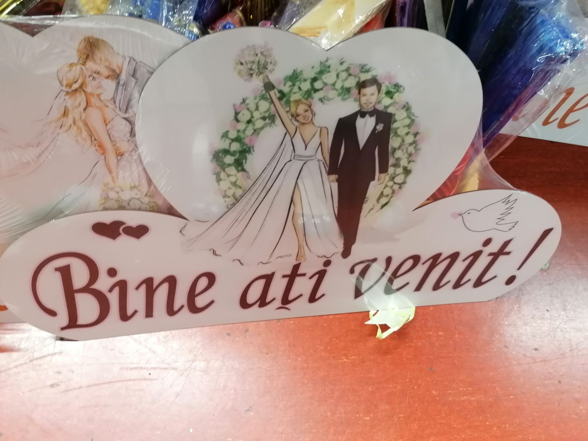 Placuta nunta "Bine ati venit "