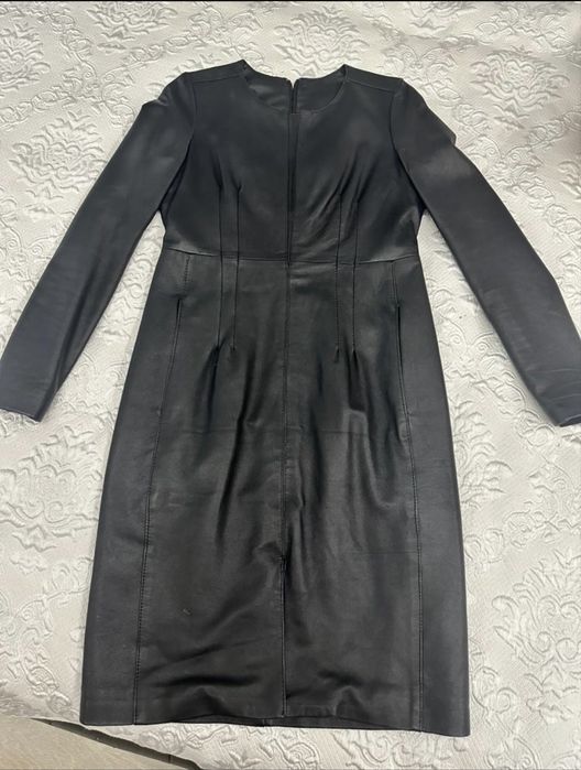 Кожанное платье