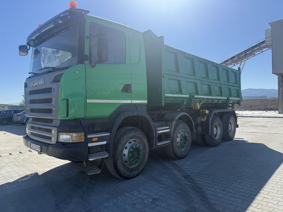 Bascula scania 8x4