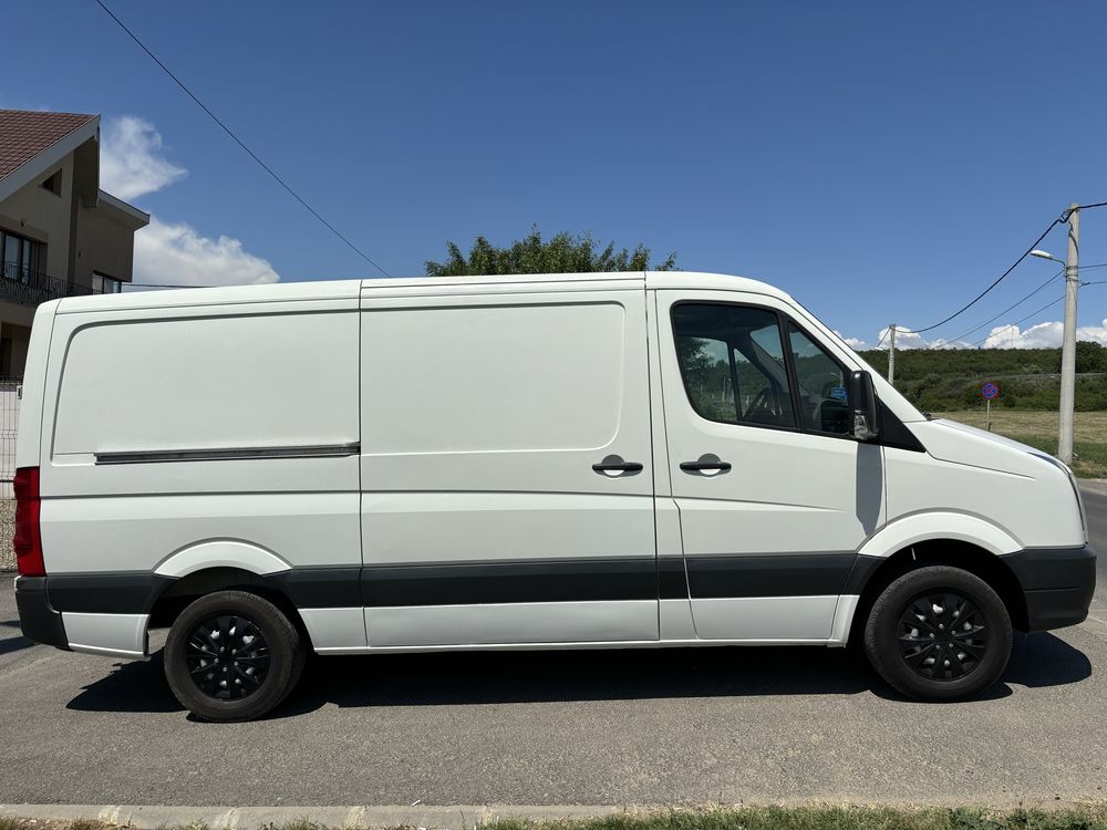 Vw crafter l2 h1 3,3 m marfa interor 2.5 automat posibilitate rate