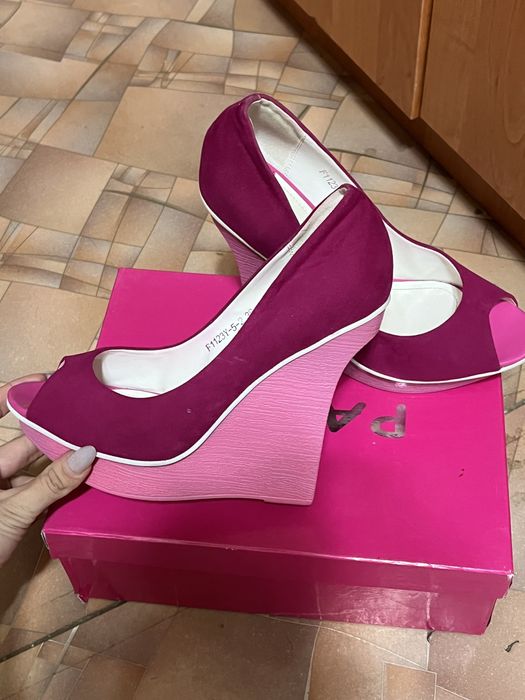 туфли замшевые