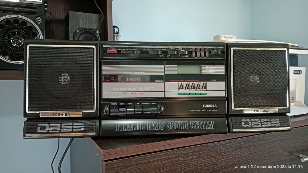 Radiocasetofon Toshiba