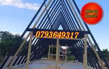 Case modulare moderne pe structura ,cabane tip A, containere locuibile