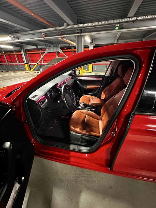 Skoda Octavia 3 facelit 2019 piele maro