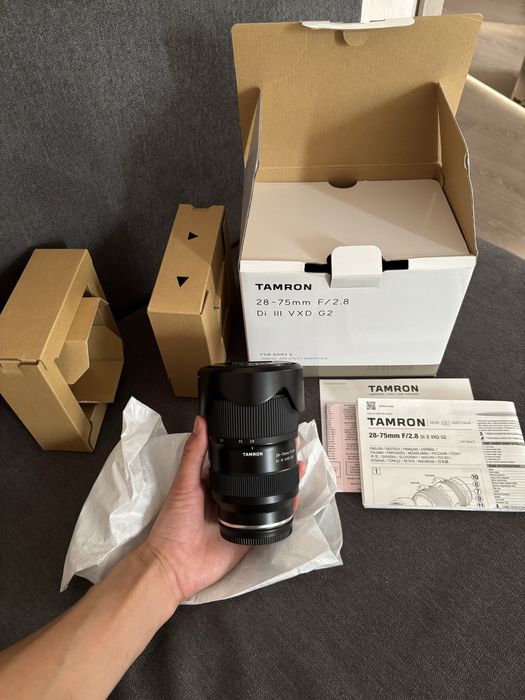 Tamron 28-75mm F2,8 G2 практический новый, идеальное состояние