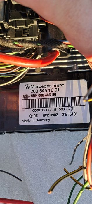 Сам модул Мерцедес