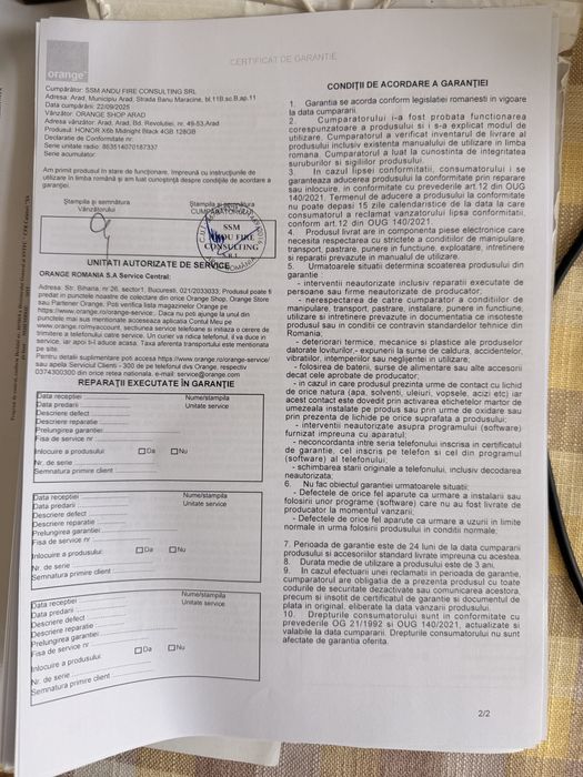 Honor X6b nou sigilat