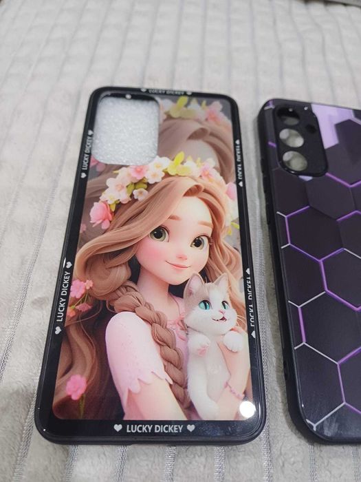 Husă Samsung 3D Samsung A25, A34 și folie sticlă A33, A34