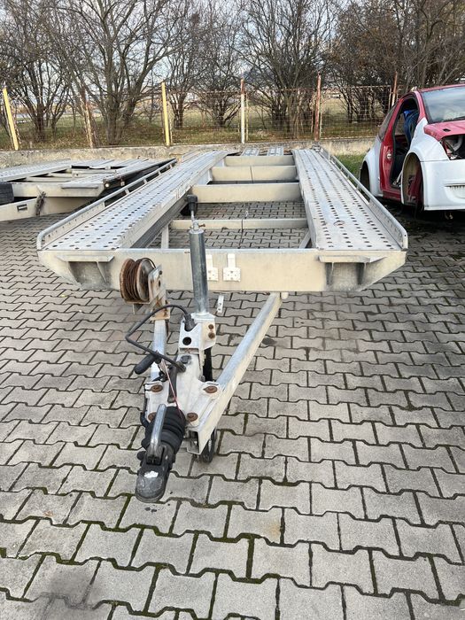 Platforma auto duba cu 2 axe