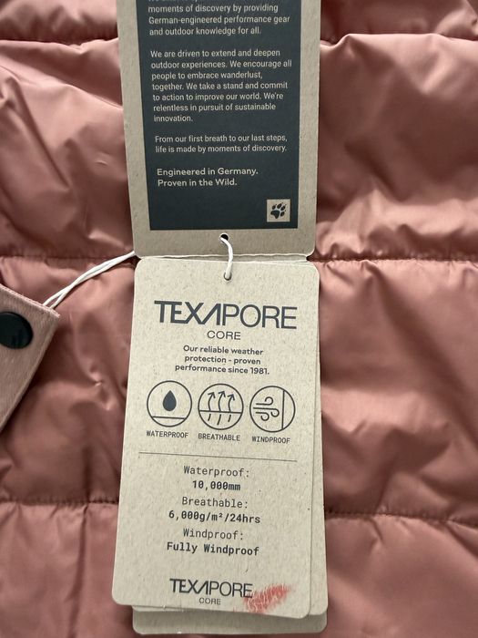 Geaca dama Jack Wolfskin marimea M noua, originala