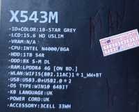 Ноутбук Asus VivoBook X543M