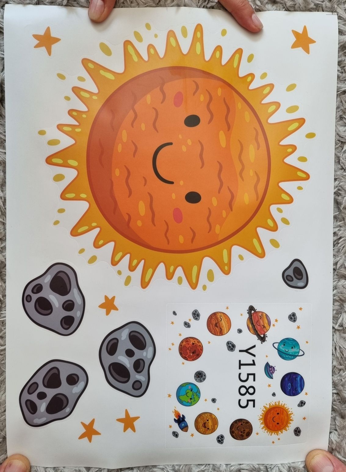 Sticker cu planete
