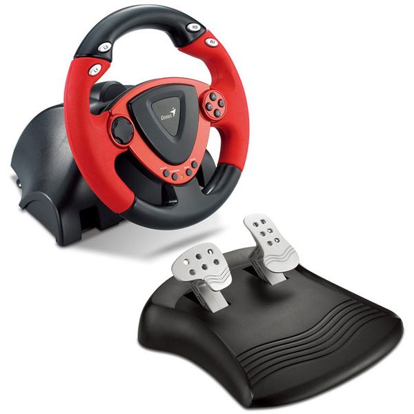 Руль с Педалями новый