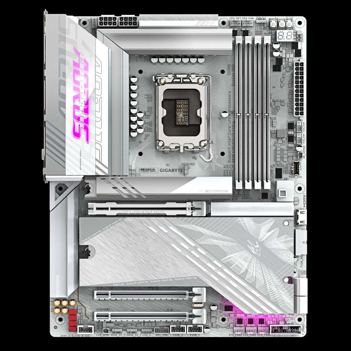 Новая материнская плата GIGABYTE Z890 AORUS ELITE X ICE Сокет LGA 1851