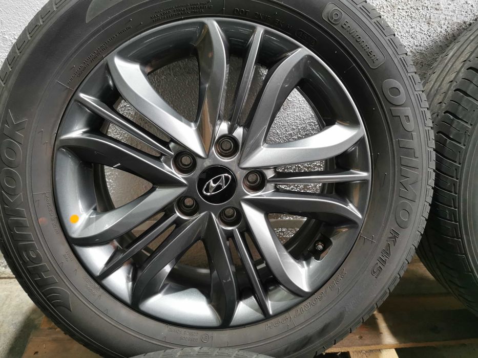 Jante Originale Hyundai IX35 / Tucson R 17 cu anvelope de vara