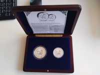 Комплект сребърни монети "Kookaburra" 2004 година