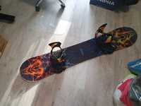 Placa Snowboard Nitro Addict 156 Hibrid / Legaturi Zero Worries - M