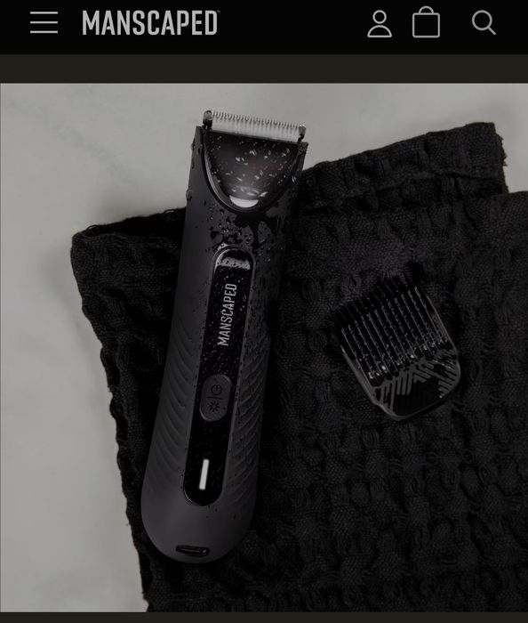 Aparat de tuns Manscaped include lumina cu led.