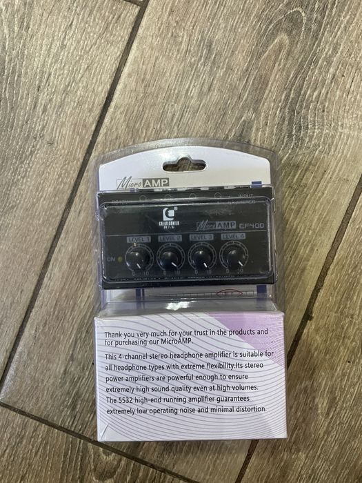 Усилитель для наушников MicroAMP