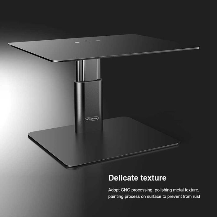 Suport Stand Reglabil Nillkin HighDesk Silver Argintiu pentru Monitor
