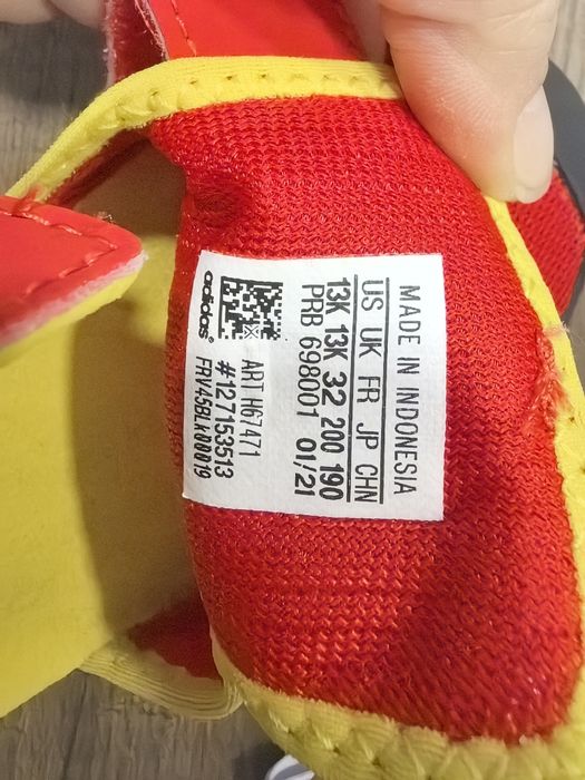 Детски сандали Adidas Lego