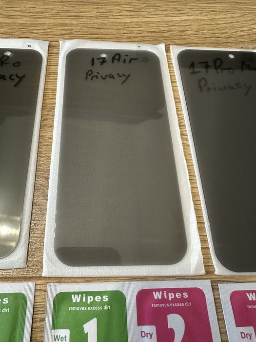 Vand Folie Sticla Iphone 17, 17 Pro, 17 Air, 17 Pro Max