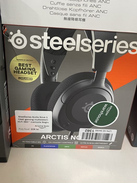 Căștii SteelSeries