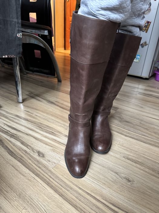 Уникални ботуши естествена кожа Ralph Lauren! 38,5 н