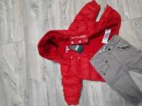 Промо  30 лв DKNY  Бебе дрехи 3 до 6 месеца  яке дънки  космонавт