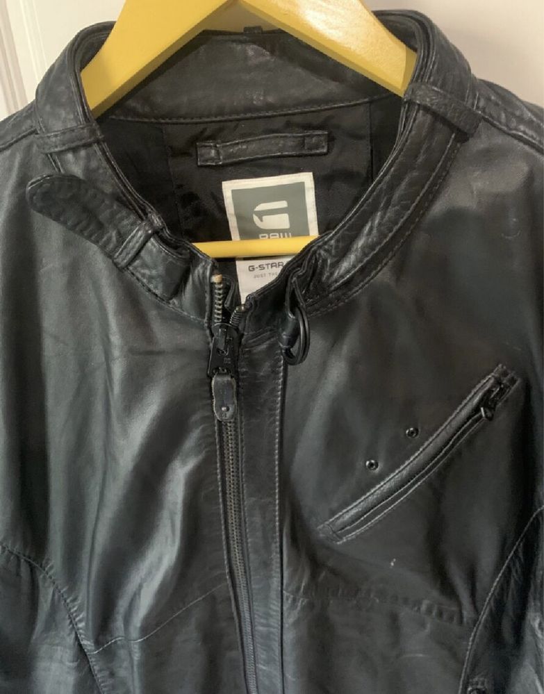 G-Star Raw кожено яке
