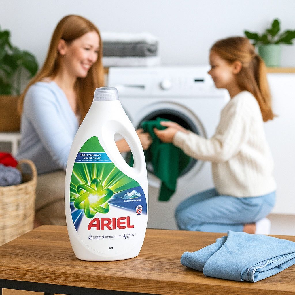 Течен перилен препарат Ariel Mountain Spring, 60 пранета