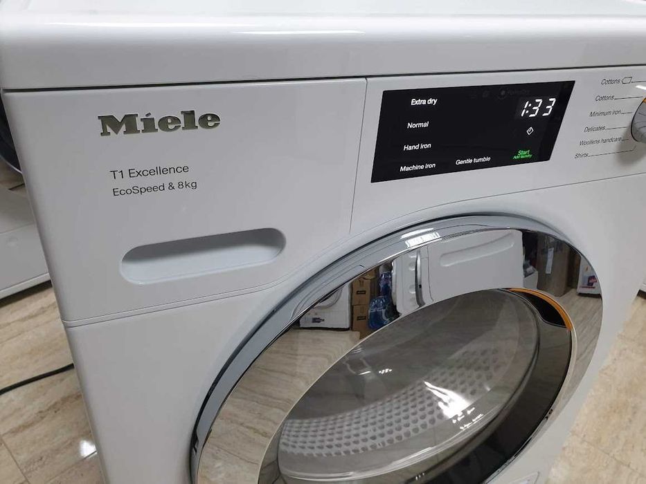 Miele T1 Excellence Сушилня с Термопомпа и Аларма Миеле 12м Гаранция