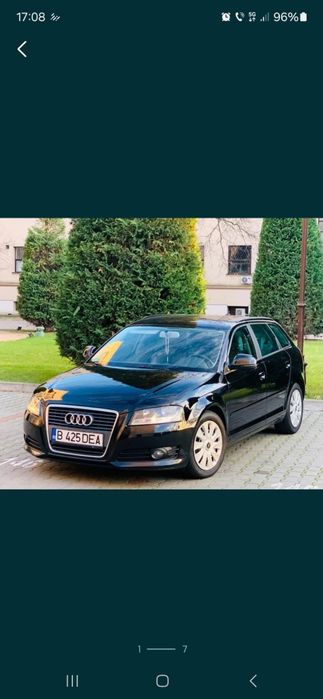 Audi A3 - 2.0 TDI- AUTOMATA- 140 CP-Euro 5