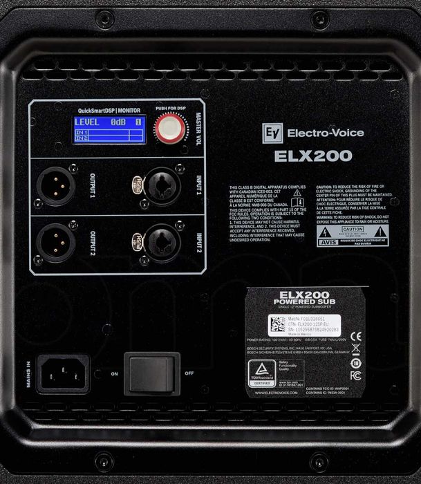 Electro Voice Subwoofer ELX 200 12SP + usa EV