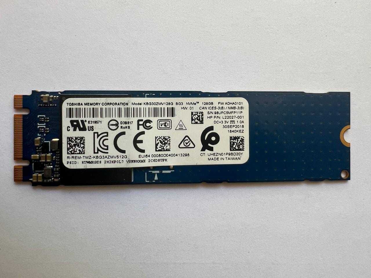 SSD 128GB NVMe M.2