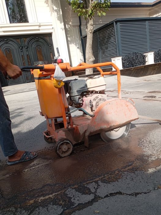 Реска асфалт бетона кесищ kesishish