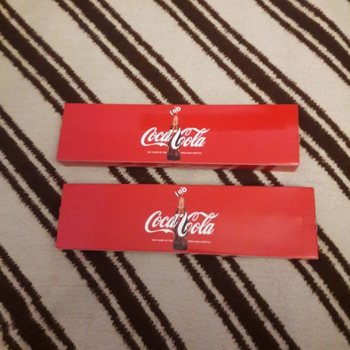 Canite plastic pentru bebe,set retro Coca-Cola