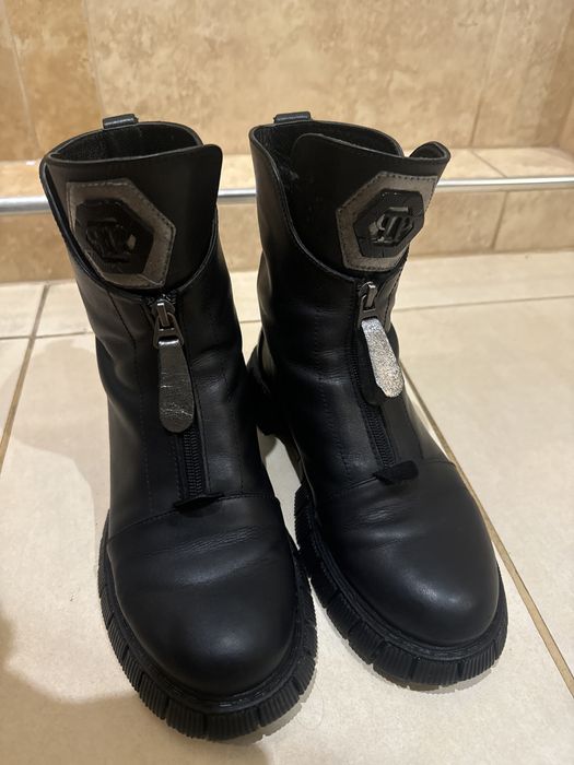 Дамски боти от естествена кожа