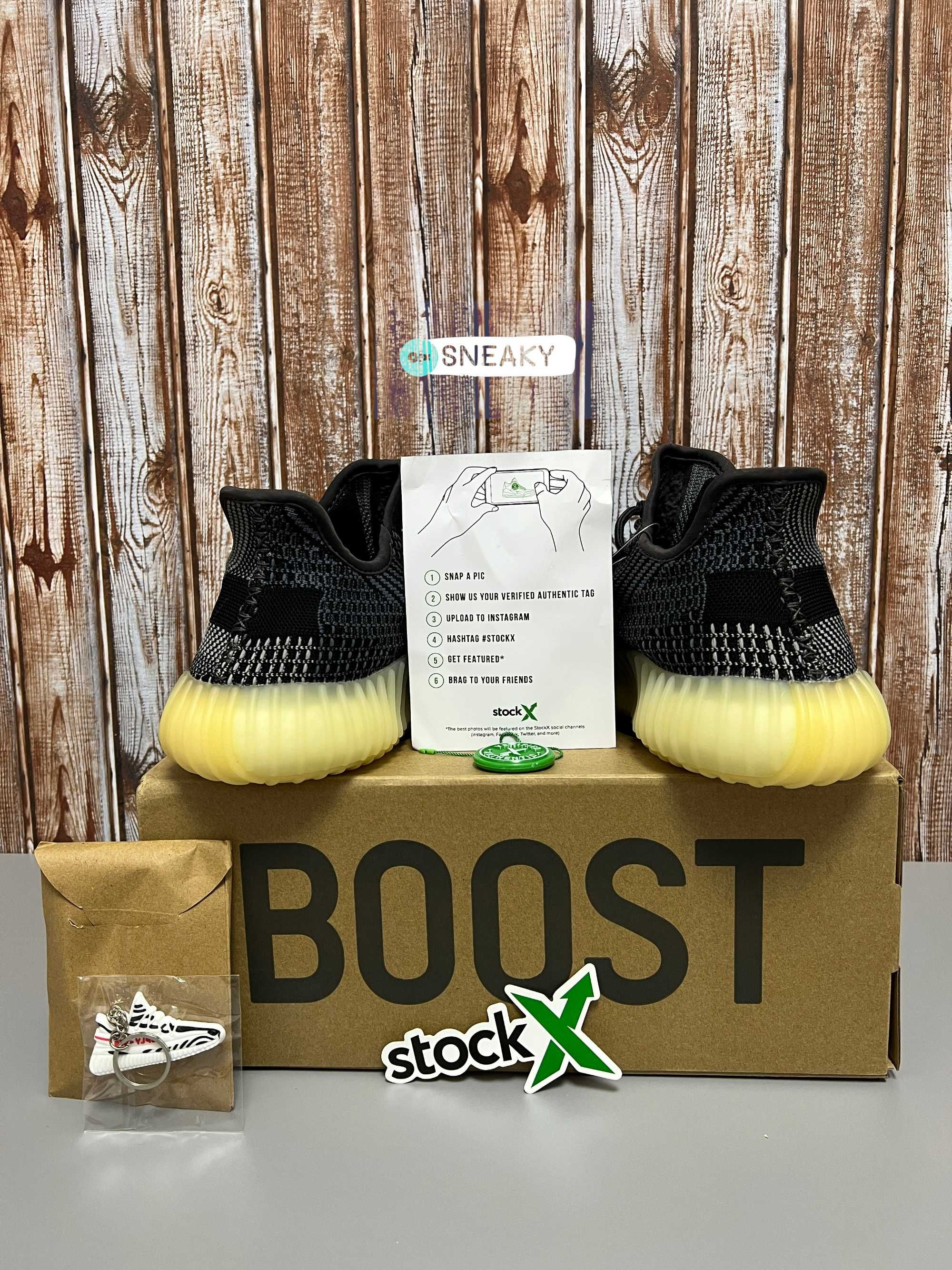 37-44 2/3 Adidas Yeezy Boost 350 Carbon