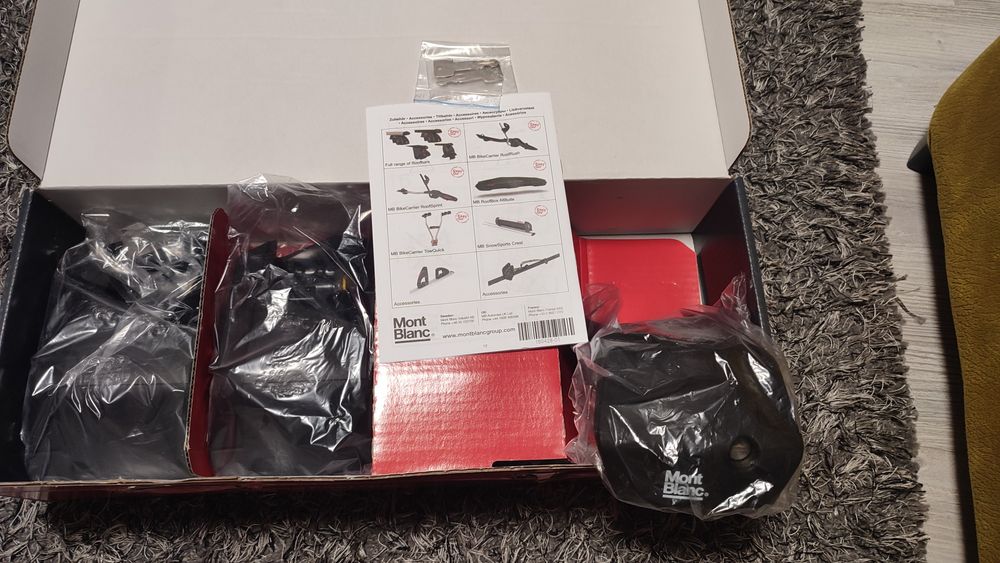 Kit montaj bare portbagaj  MontBlanc NOI