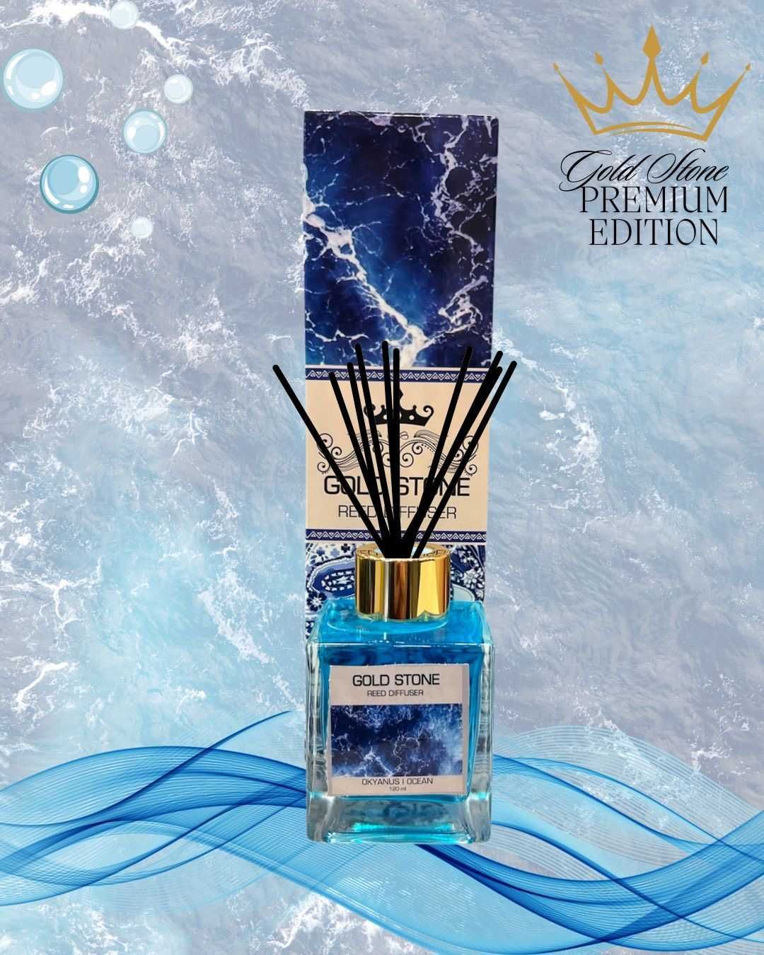 Ароматизатори за дома - Gold Stone - Premium Reed Diffuser