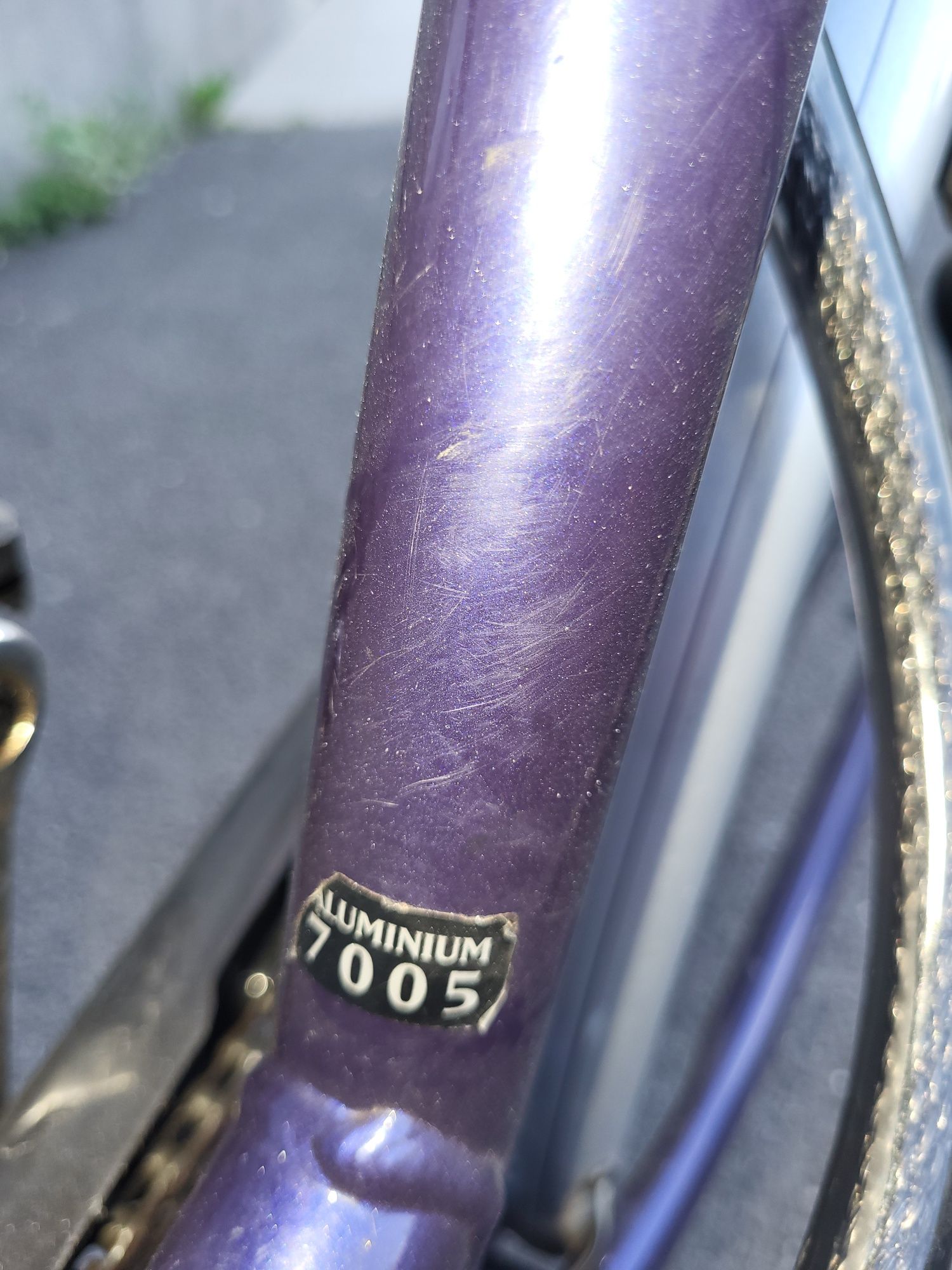 Bicicletă germana Miva dama cadru aluminiu, suspensie fata, sa cu dubl