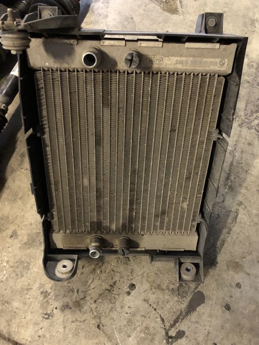 Радиатор БМВ Х5, Ф15, М50д (radiator bmw F15, m50d)
