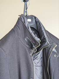 Palton Zara Man, culoare neagră, mărimea L, stare excelentă