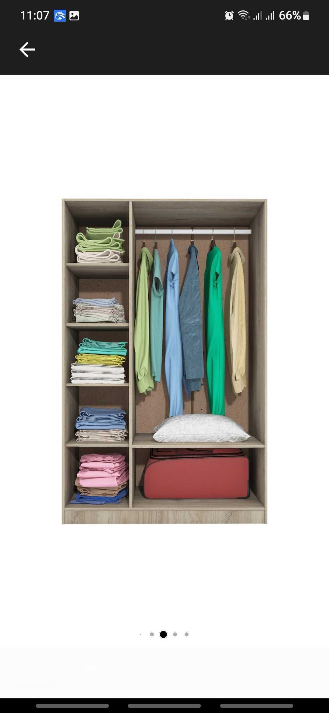 Dulap /dressing Irim Arizona +comoda Irim Spark